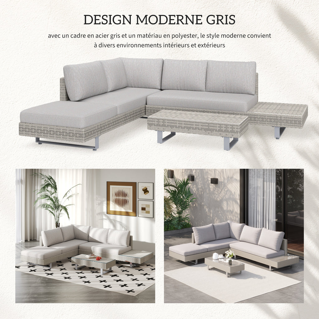 Design moderne gris clair