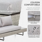 Coussins confortables et déperlants