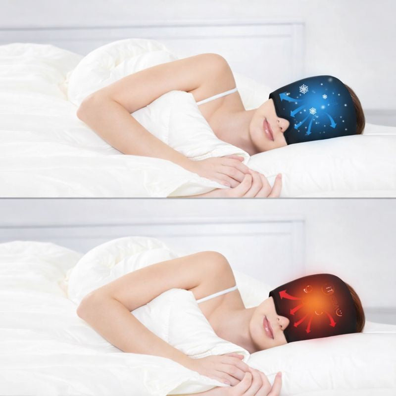 Cooling Gel Migraine Cap – Cold Therapy Head Wrap for Headaches
