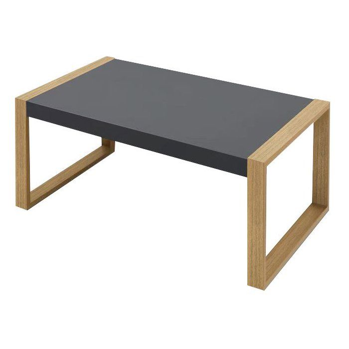 Solarias Salon de jardin d'angle - Aluminium effet bois - PUERTOCOR - 5 personnes + table basse
