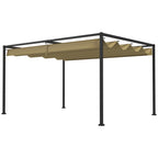 Solarias Pergola, Protection Solaire Robuste pour Jardin, Balcon, Terrasse, en Métal et Matériau Plastique, Résistant aux UV