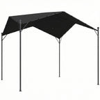 Solarias Pergola Pavillon 3x3 m Imperméable Stable Résistant à l'hiver Protection solaire avec toit à deux pans Entretoises 