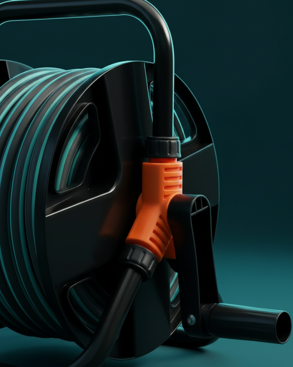 portable-garden-hose-reel-wall-mounted-or-free-standing