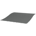 Solarias Telo di Ricambio per Pergola da Giardino 3x3 m avec 16 Trous de Drainage, 297x297 cm, Gris