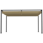 Solarias Pergola, Protection Solaire Robuste pour Jardin, Balcon, Terrasse, en Métal et Matériau Plastique, Résistant aux UV