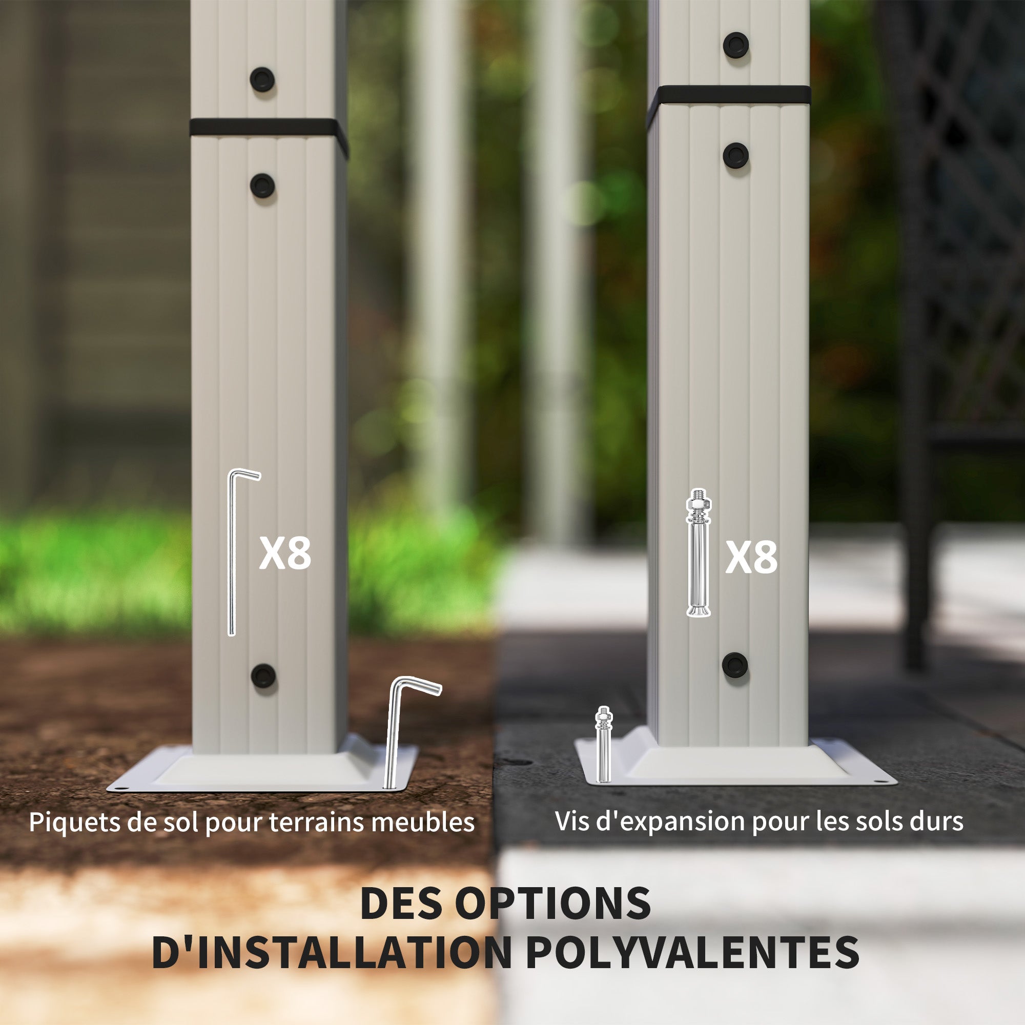 Solarias Pergola jardin extérieur en aluminium 3 x 4 m avec toit rétractable, abri soleil UPF30+, pour terrasse, patio, blan