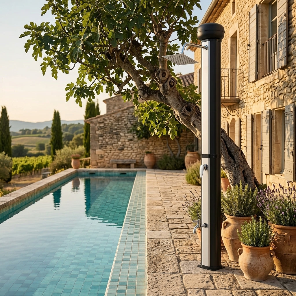 Piscine provençale avec ONDA | Solarias