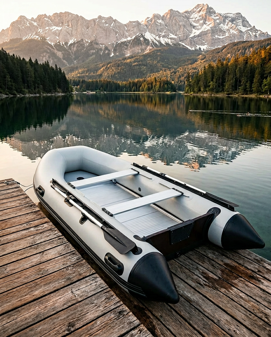 Solarias 380cm – Amarrage au Ponton Lac Alpin