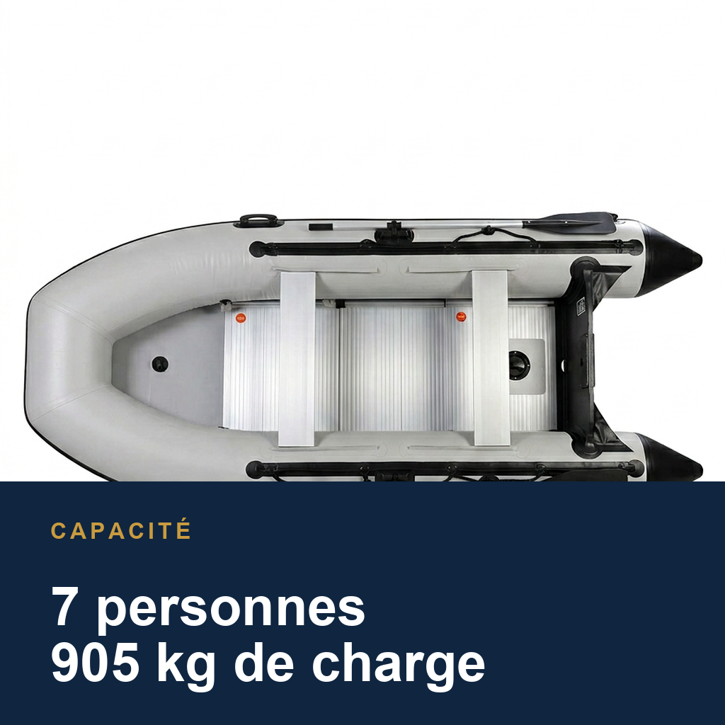 7 personnes 905 kg charge – Solarias 380cm