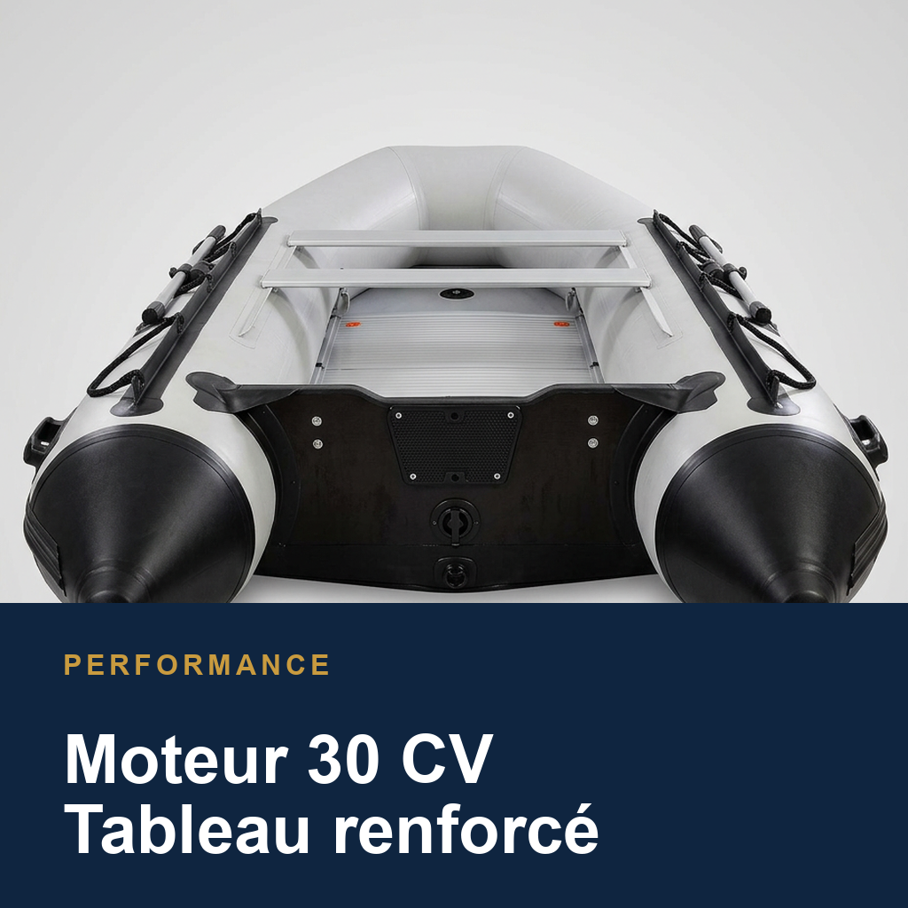 Moteur 30 CV tableau renforcé – Solarias 380cm