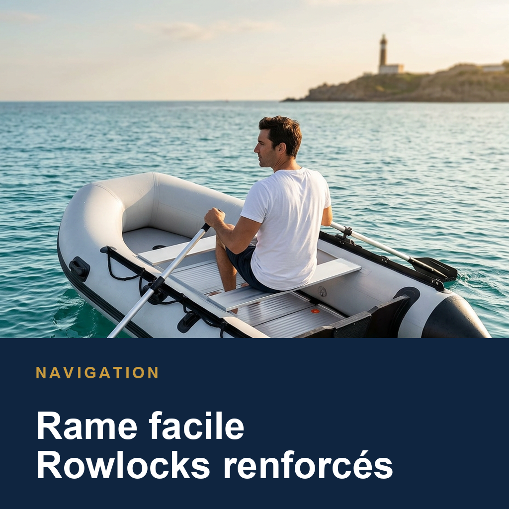 Rame facile rowlocks renforcés – Solarias 380cm