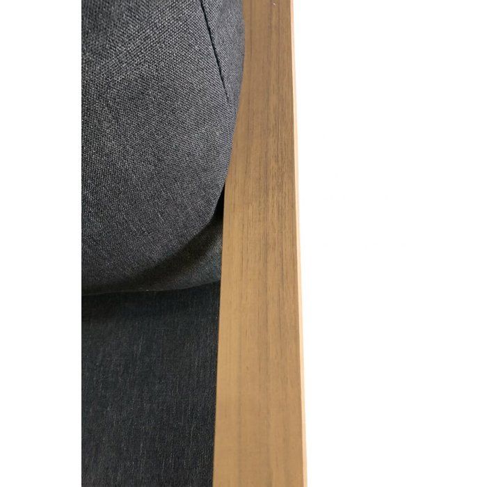 Solarias Salon de jardin d'angle - Aluminium effet bois - PUERTOCOR - 5 personnes + table basse